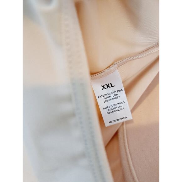 Nwt Feelin Girl Tan Underwire Thong Shapewear Size XXL - Picture 8 of 9